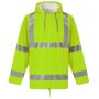 Ademend regenjasje Hi-Vis Soft Flex Hi Vis Yellow XXL