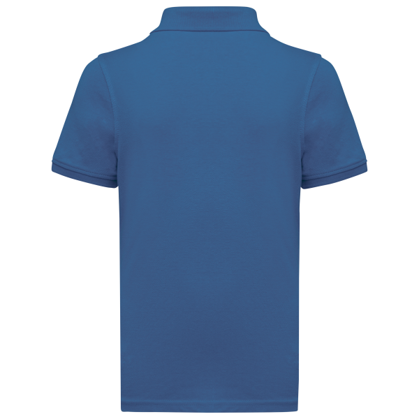 Bio180 piqué kinderpolo Light Royal Blue 12/14 jaar Bio180 piqué kinderpolo Light Royal Blue 12/14 jaar