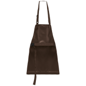 Ecologisch waterdicht uniseks tuinschort Chocolate / Beige One Size Ecologisch waterdicht uniseks tuinschort Chocolate / Beige One Size