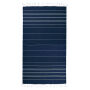 T1-Hamsultan Hamam Sultan Towel - Navy Blue/White