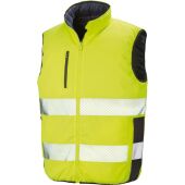 fluorescent yellow/navy
