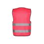 SAFETY VEST "WOLFSBURG, NEON PINK, L, KORNTEX