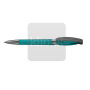 Rodeo transparant MMn - turquoise