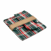 SANTAPRON - Geruite katoenen keukenset - Multicolour