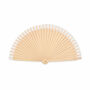 WOODFAN - Houten handwaaier - Wit