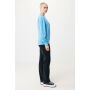 IQONIQ Kruger gerecycled katoen relaxed sweater, tranquil blue (XS)