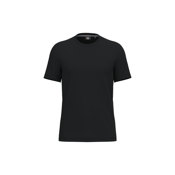T-shirt à traitement antibactérien homme Black S T-shirt à traitement antibactérien homme Black S