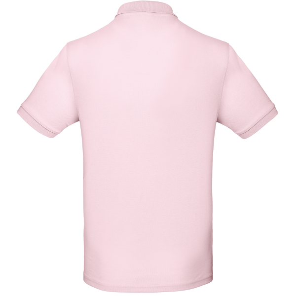 Men's organic polo shirt Orchid Pink M Men's organic polo shirt Orchid Pink M