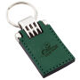 Sleutelhanger P02608, Kunstleder, Groen