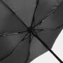 Stormvaste, automatisch te openen- en sluiten pocketparaplu ORIANA grijs