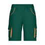 Workwear Bermudas - COLOR - dark green/orange 44