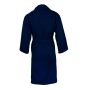 Waffle Bathrobe Navy, L/XL