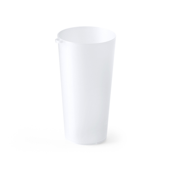 PRETOX Herbruikbare flexibele PP-beker 400 ml PRETOX Herbruikbare flexibele PP-beker 400 ml