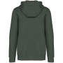 Ecologische uniseks sweater met rits en capuchon French Terry Washed Organic Khaki 4XL