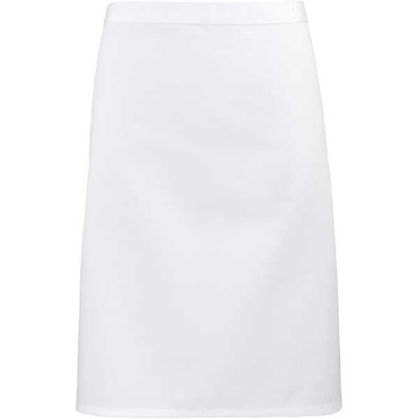 Halflang heupschort "Colours" White One Size Halflang heupschort "Colours" White One Size