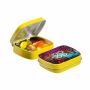 Mini scharnierblikje met snoep, Geel, Jelly beans
