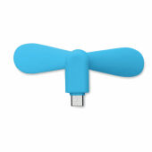 PHAN - Draagbare USB-ventilator - Turquoise