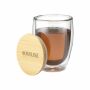 Alba 350 ml dubbelwandig glas - transparant