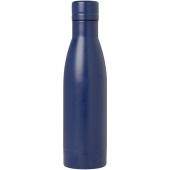 Vasa 500 ml RCS-gecertificeerde gerecyclede roestvrijstalen koperen vacuümgeïsoleerde fles - Blauw