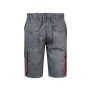 TWO-TONE MULTI-POCKET BERMUDA SHORTS, GREY/RED, 34, VELILLA