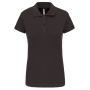 Ladies' short sleeve piqué polo shirt Dark Grey XS Ladies' short sleeve piqué polo shirt Dark Grey XS