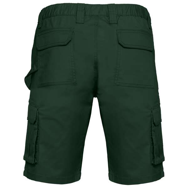 Ecologische heren bermuda met meerdere zakken Forest Green 5XL Ecologische heren bermuda met meerdere zakken Forest Green 5XL