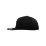Pet Flexfit platte klep BLACK S/M