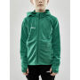 Evolve Hood Jacket Jr Team Green 158/164