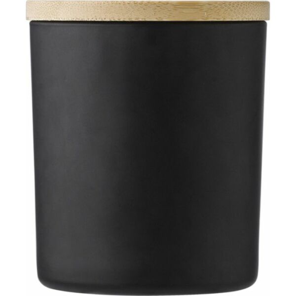 Kaars Josiah | Glas met bamboe deksel | Sojawas | 280 g