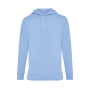 Iqoniq Jasper gerecycled katoen hoodie, sky blue (L)