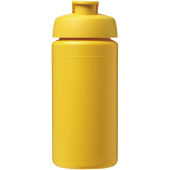 Baseline® Plus grip 500 ml sportfles met flipcapdeksel - Geel Baseline® Plus grip 500 ml sportfles met flipcapdeksel - Geel