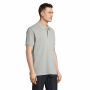 PEGASE - PEGASE Polo Bio 210g - XXL - Grijs Gemêleerd 2