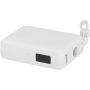 Acrux tabletpowerbank van 10.000 mAh 35 W met ingebouwde Type-C kabel van gerecycled plastic - Wit