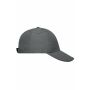 6 Panel Pack-a-Cap dark grey one size