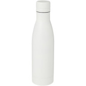 Vasa 500 ml RCS-gecertificeerde gerecyclede roestvrijstalen koperen vacuümgeïsoleerde fles - Wit