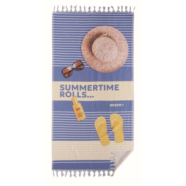 Full color hammam handdoek van 280g/m² polykatoen Full color hammam handdoek van 280g/m² polykatoen
