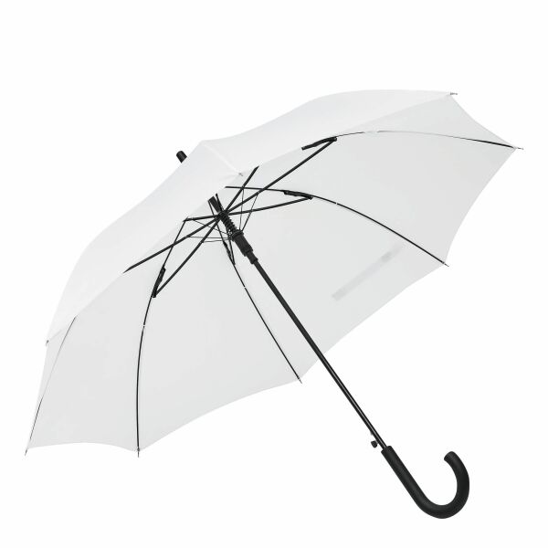Automatisch te openen stormvaste paraplu WIND wit