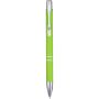 Moneta balpen van gerecycled aluminium (blauwe inkt) - Lime
