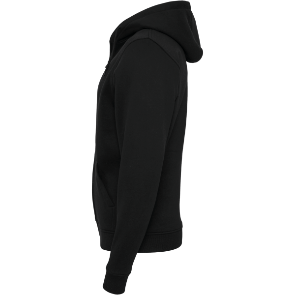 Zware hoodie met rits Black S Zware hoodie met rits Black S