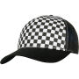 Checkerboard Retro Trucker black/white one size