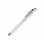 Rollerball two stripes aluminium - Wit