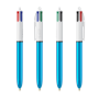 BIC® 4 Colours Shine balpen 4 Colours Shine BP LP Blue_UP_white_RI white