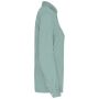 Ecologisch verwassen damesoverhemd washed jade green XS