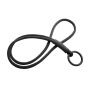 Tubyard lanyard met elastische buis - Zwart
