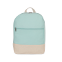 Essentiële rugzak in katoen Ice Mint / Natural One Size