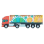 Trucker 15 - liniaal van 15 cm, vrachtwagen