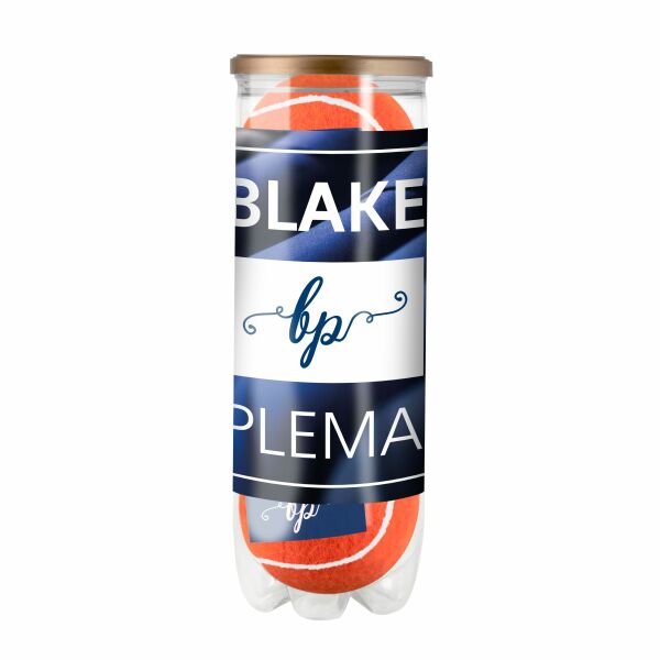 Tube gekleurde tennisballen Tube gekleurde tennisballen