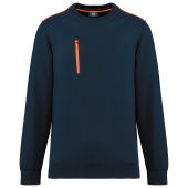 Navy / Fluorescent Orange