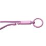 Tubyard lanyard met gerecycleerde plastic buis - Lila