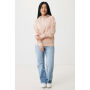 IQONIQ Yoho gerecycled katoen relaxed hoodie, peach nectar (L)